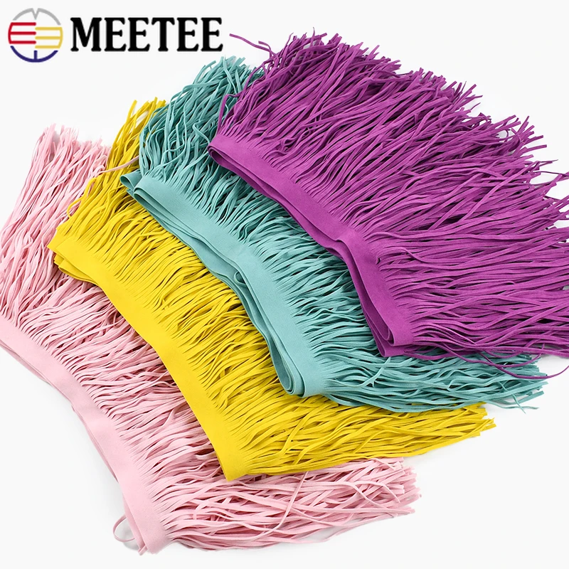 Lace Ribbon Trim - 1-5M 15cm Suede Tassel Fringes Lace
