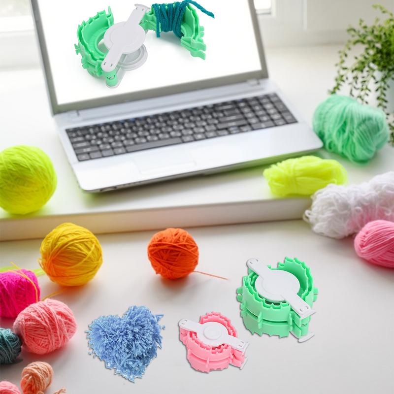 Pom Pom Maker Tool - Pompom Maker Heart Shape Fluff Ball
