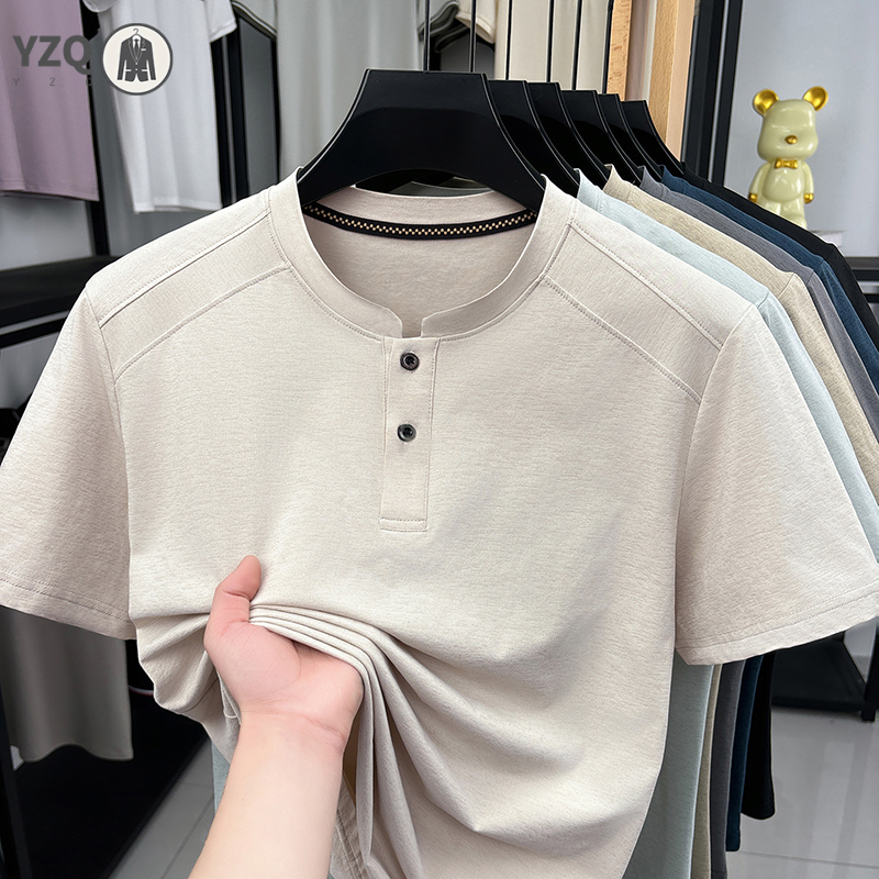 2026 Fashion Men's Henley Neck - Embellish Knit incelemesi ve fiyatı