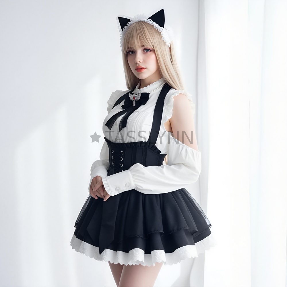 Cat Ear Nun Maid Dress Women's - Embellish Knit incelemesi ve fiyatı