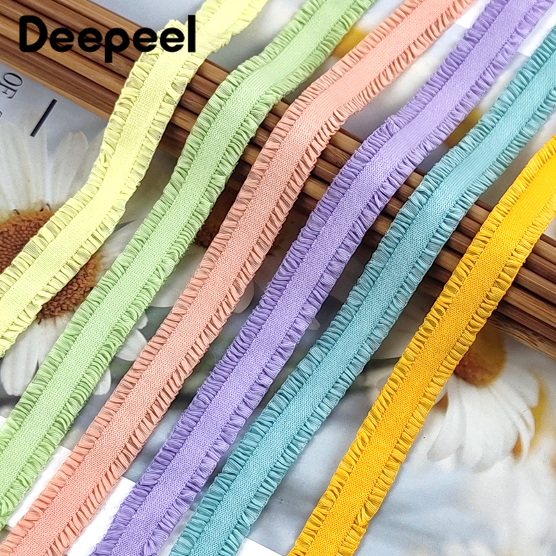 5-30Yards 13mm Colorful Ruffle - Guipure Lace Panel incelemesi ve fiyatı
