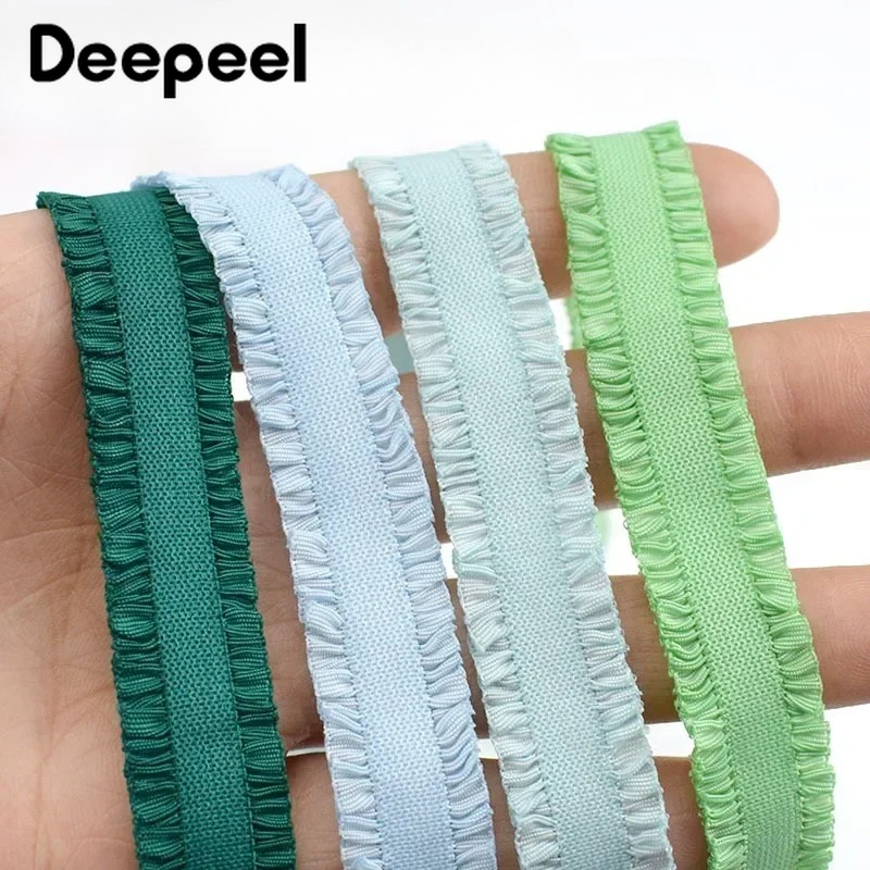 5-30Yards 13mm Colorful Ruffle - Guipure Lace Panel incelemesi ve fiyatı