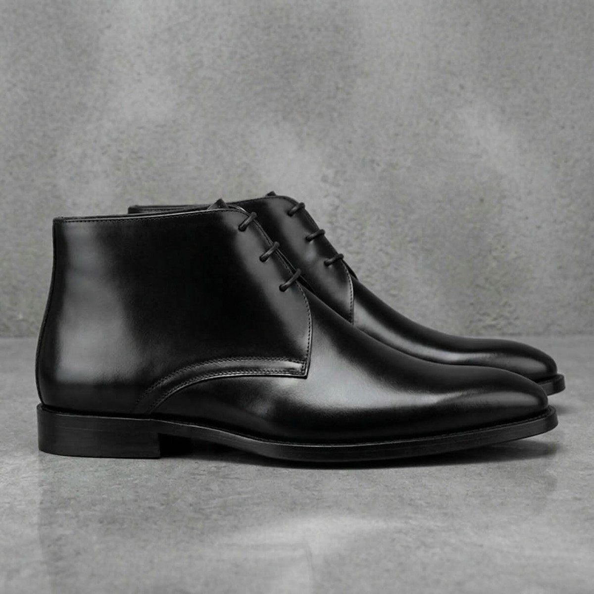 Men's Calf Leather Western Ank - Guipure Lace Panel incelemesi ve fiyatı