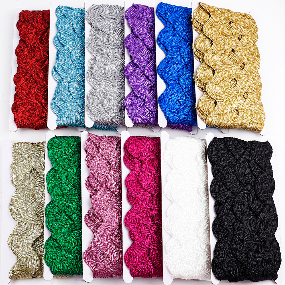 10yard/lot Ric Rac Zig Zag Rib - Velvet Ribbon Roll incelemesi ve fiyatı