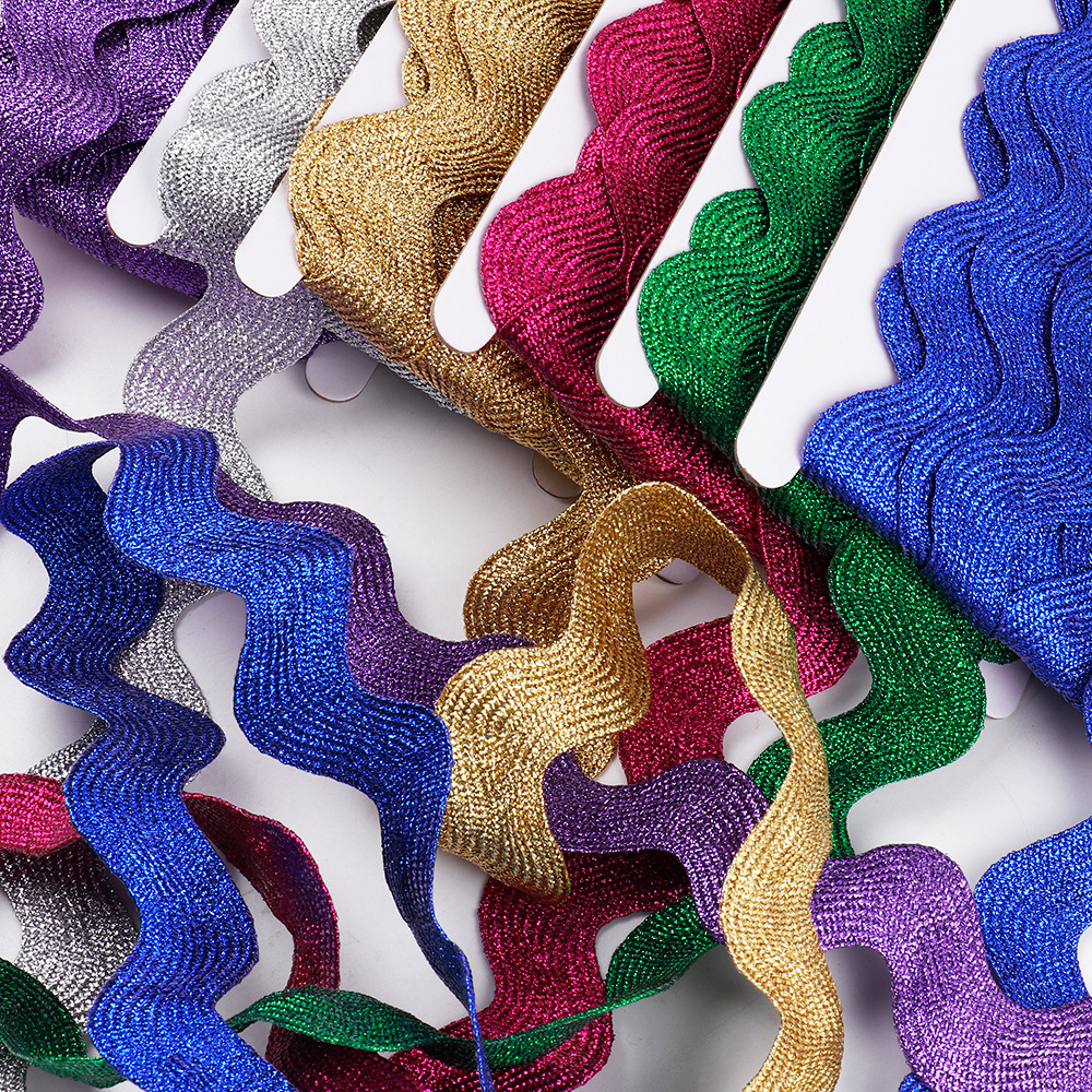 10yard/lot Ric Rac Zig Zag Rib - Velvet Ribbon Roll incelemesi ve fiyatı