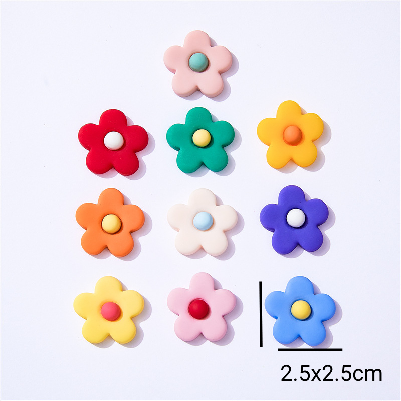10pcs Resin Flowers Flat Back  - Christmas Craft Embellishment incelemesi ve fiyatı