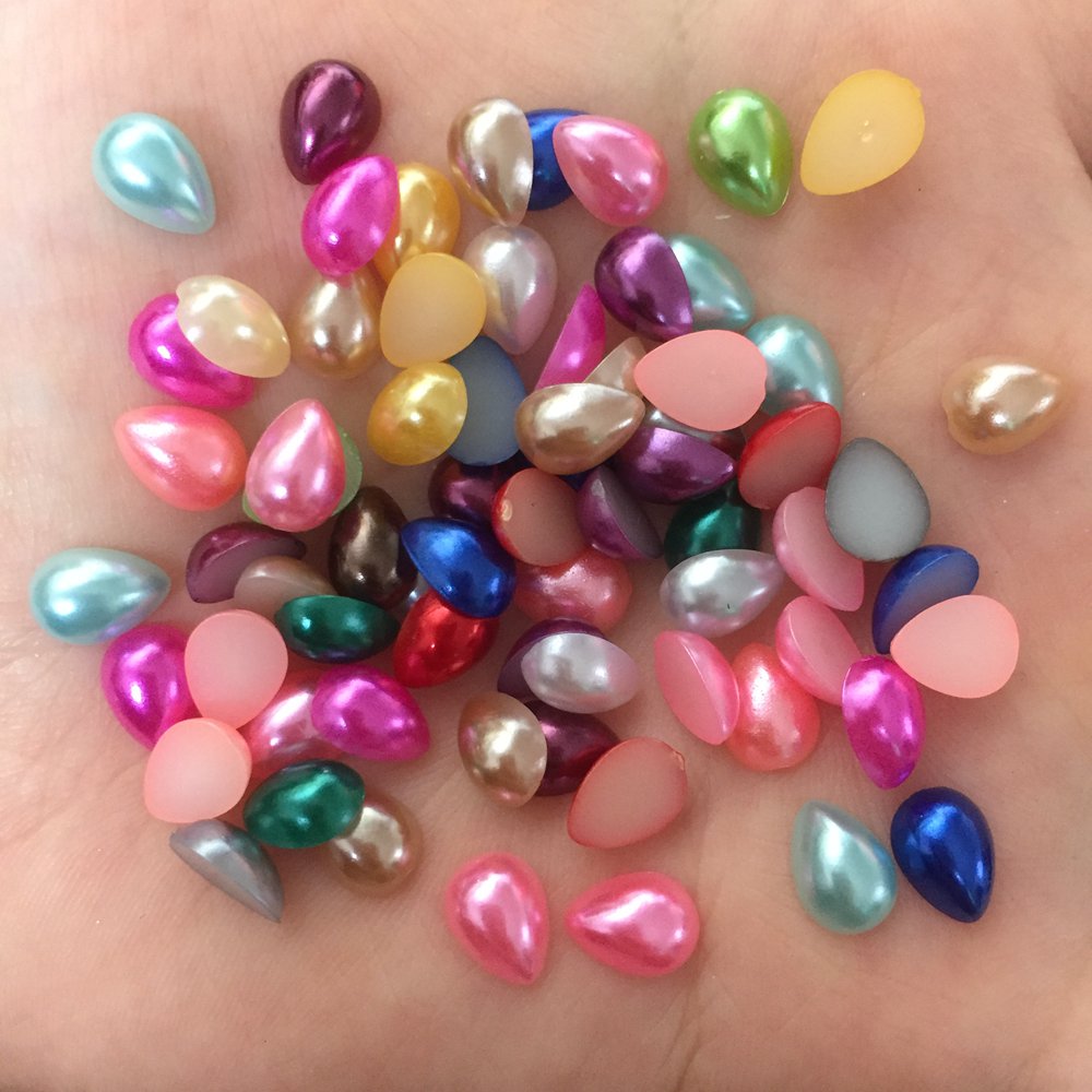 200PCS Resin Cute Drop Pearl B - Embellishment Glue Craft incelemesi ve fiyatı