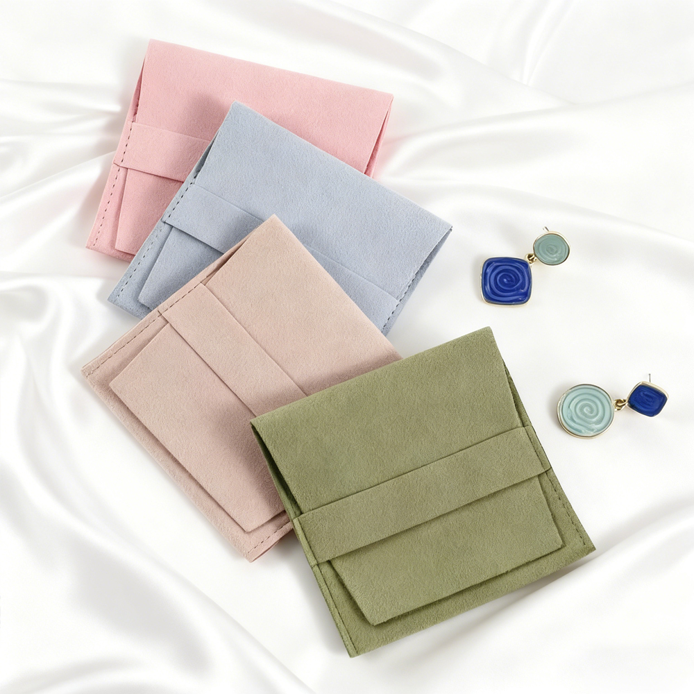 5Pcs Jewelty Bag 6.2x6.2cm/8x8 - Velvet Ribbon Roll incelemesi ve fiyatı