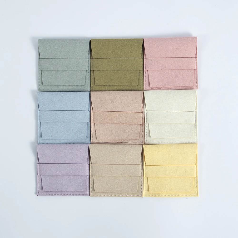 5Pcs Jewelty Bag 6.2x6.2cm/8x8 - Velvet Ribbon Roll incelemesi ve fiyatı