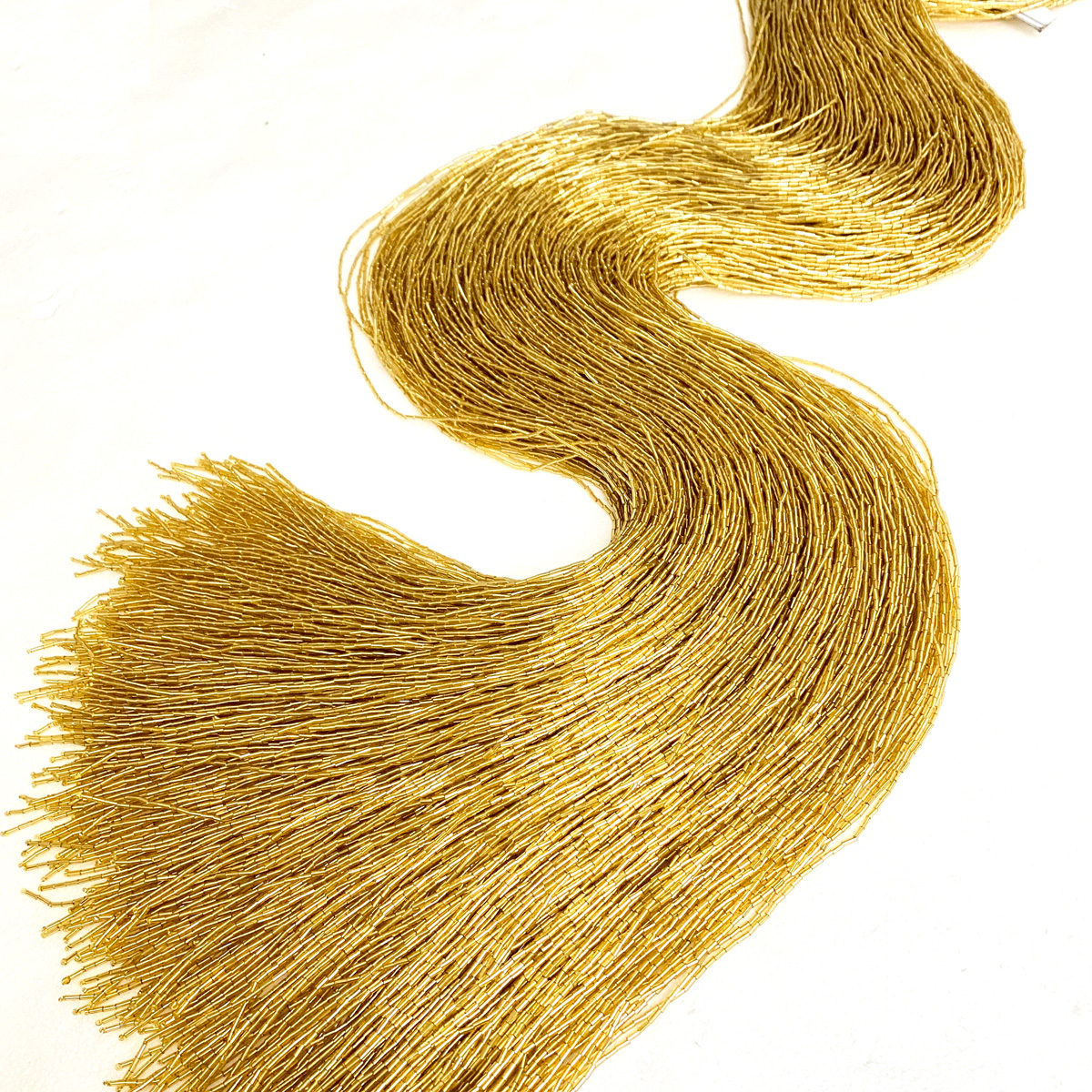 100cm Length Gold Red Crystal  - Beaded Trim Fringe incelemesi ve fiyatı