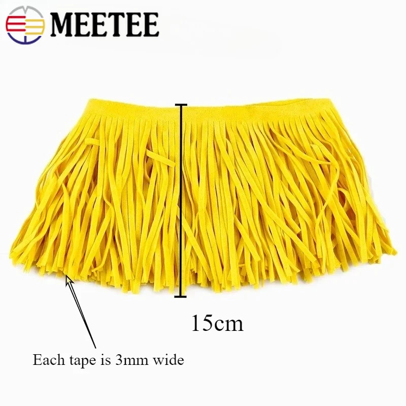 1-5M 15cm Suede Tassel Fringes - Lace Ribbon Trim incelemesi ve fiyatı