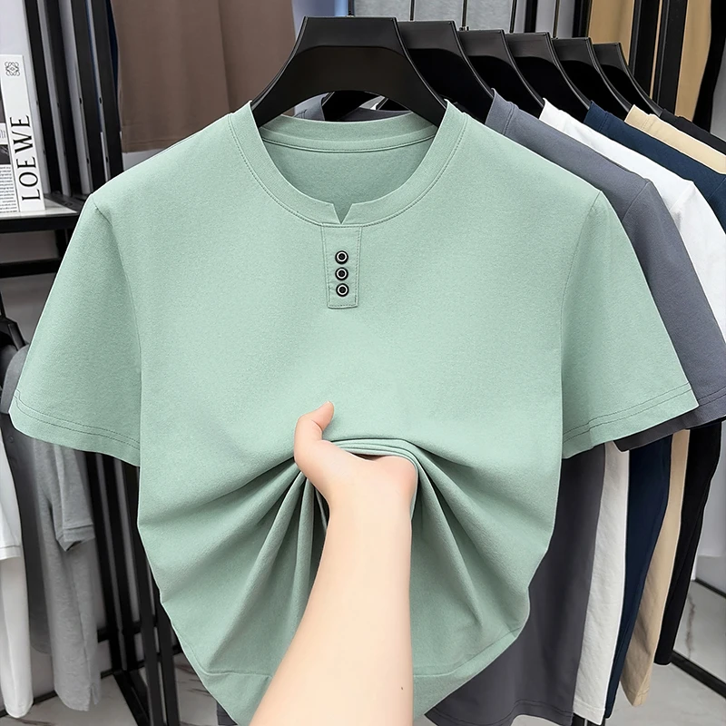 Mens Casual Henley Neck T Shir - Embellish Knit incelemesi ve fiyatı