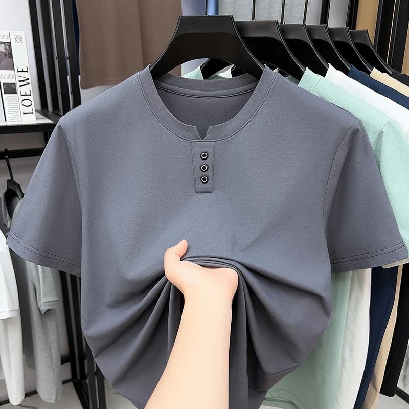 Mens Casual Henley Neck T Shir - Embellish Knit incelemesi ve fiyatı