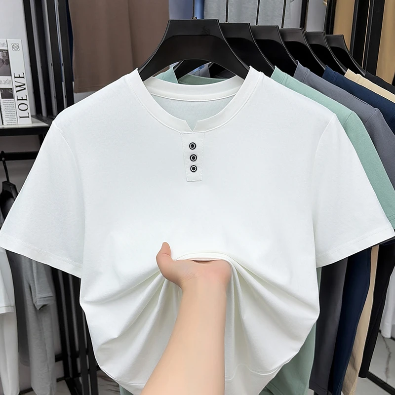 Mens Casual Henley Neck T Shir - Embellish Knit incelemesi ve fiyatı