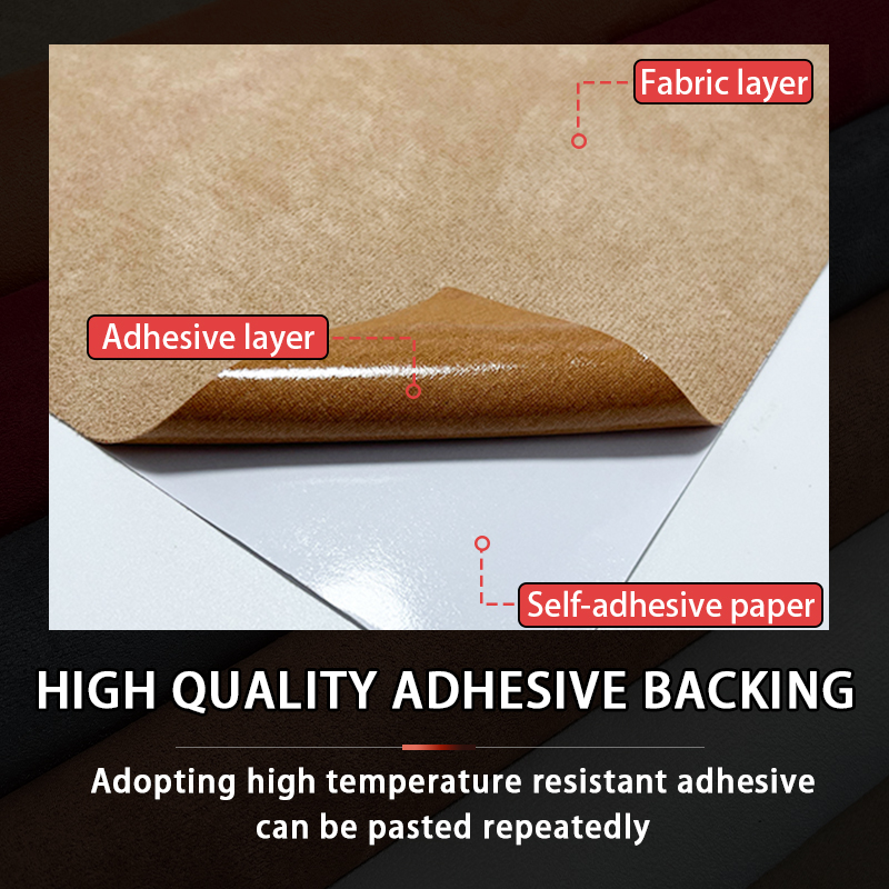30x200cm Self Adhesive Suede F - Velvet Ribbon Roll incelemesi ve fiyatı