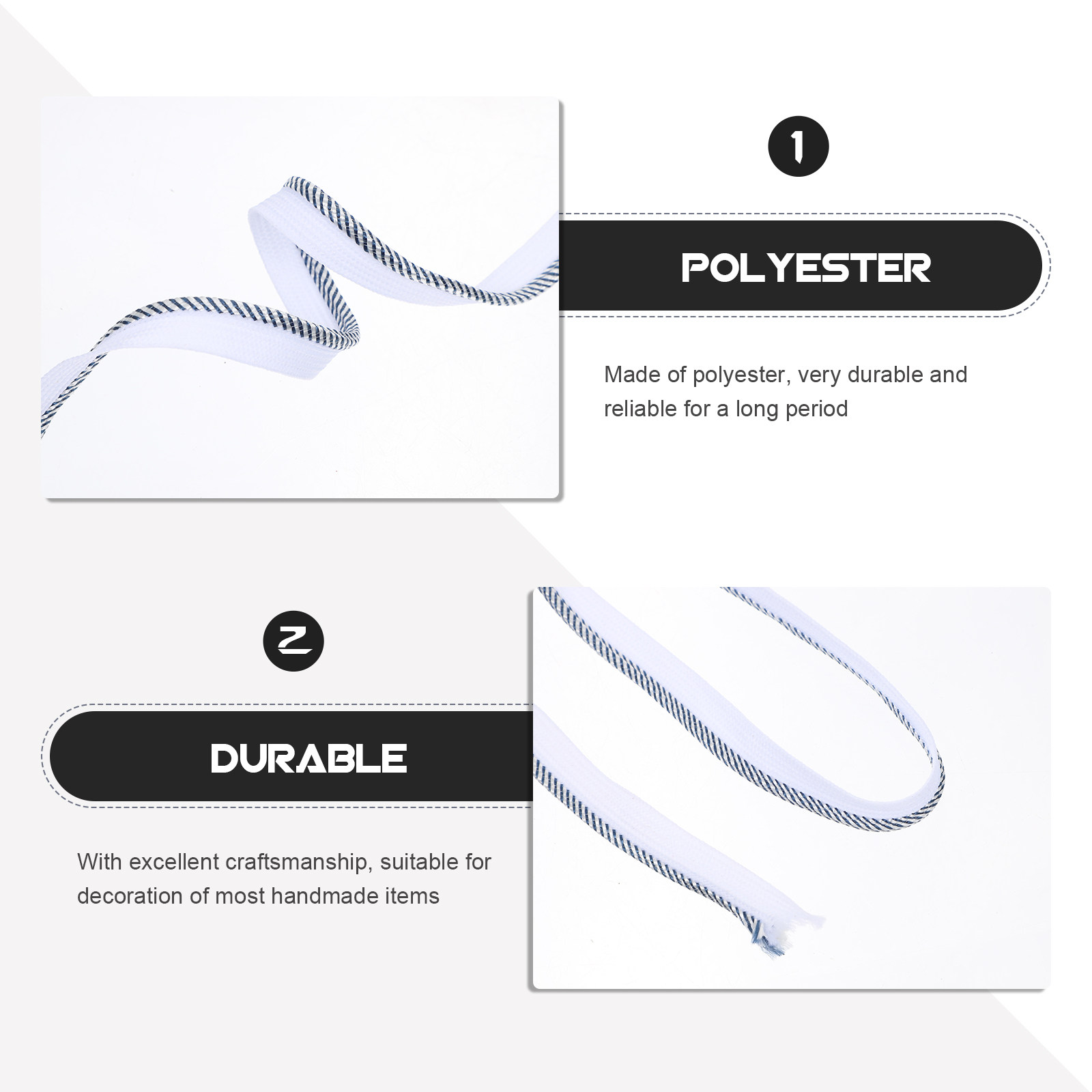 Polyester Twisted Cord Trim 1  - Cord Trim Twisted incelemesi ve fiyatı