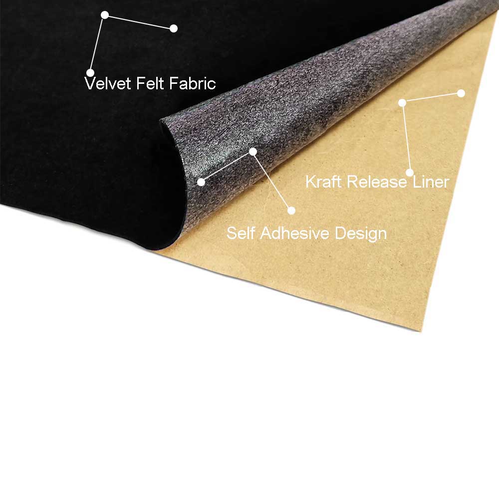 1 roll 45 x 148cm Self-adhesiv - Velvet Ribbon Roll incelemesi ve fiyatı