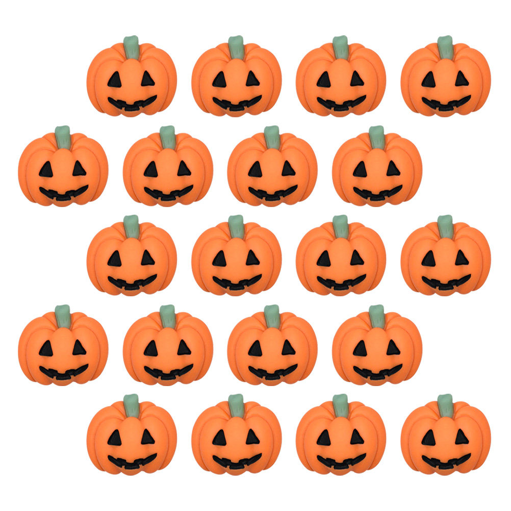 20Pcs Halloween Resin Pumpkin  - Craft Embellishments incelemesi ve fiyatı