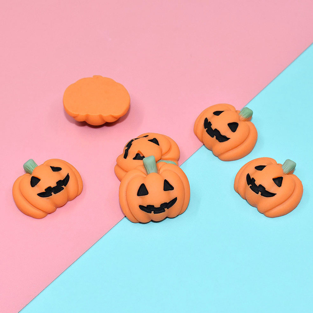 20Pcs Halloween Resin Pumpkin  - Craft Embellishments incelemesi ve fiyatı