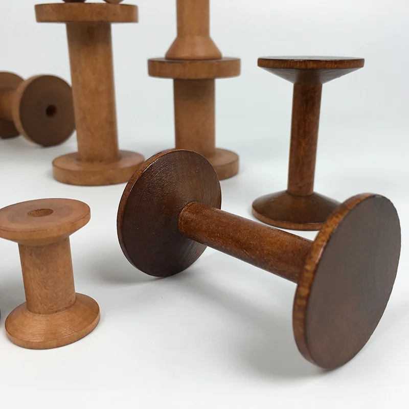 Vintage Wooden Spools DIY Reel - Organza Ribbon Spool incelemesi ve fiyatı