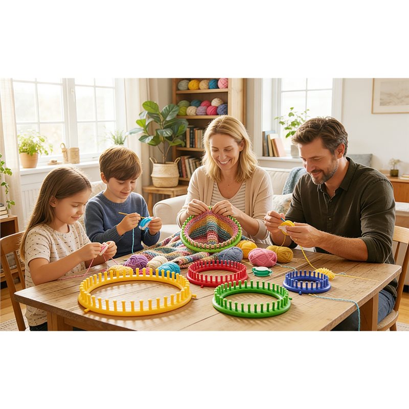 Round Knitting Loom For Hats S - Pom Pom Maker Tool incelemesi ve fiyatı