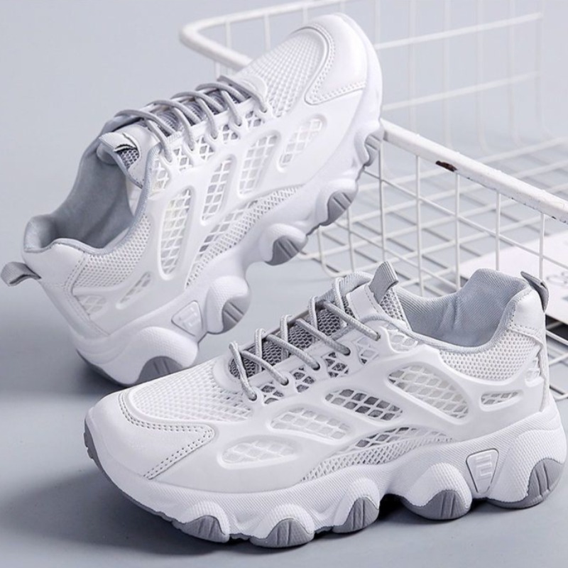 Breathable Mesh Chunky Sneaker - Guipure Lace Panel incelemesi ve fiyatı