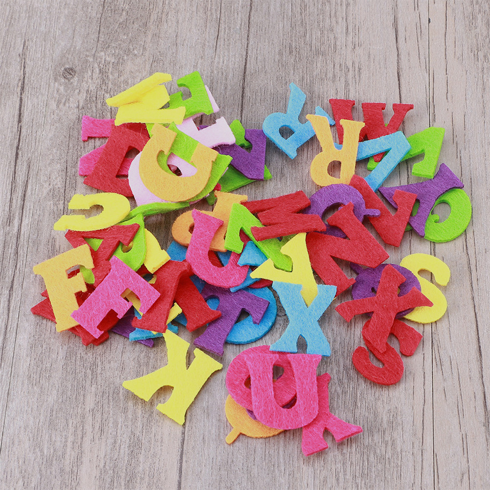 50Pcs Felt Alphabet Letters As - Embellishment Glue Craft incelemesi ve fiyatı