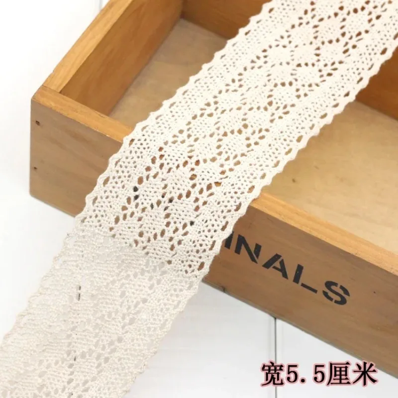 Ivory White Cotton Lace Trim R - Lace Ribbon Trim incelemesi ve fiyatı