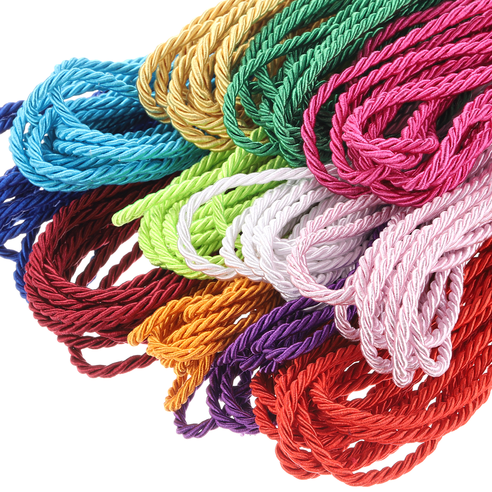 Uxcell 5 Yard 3mm Twisted Cord - Cord Trim Twisted incelemesi ve fiyatı