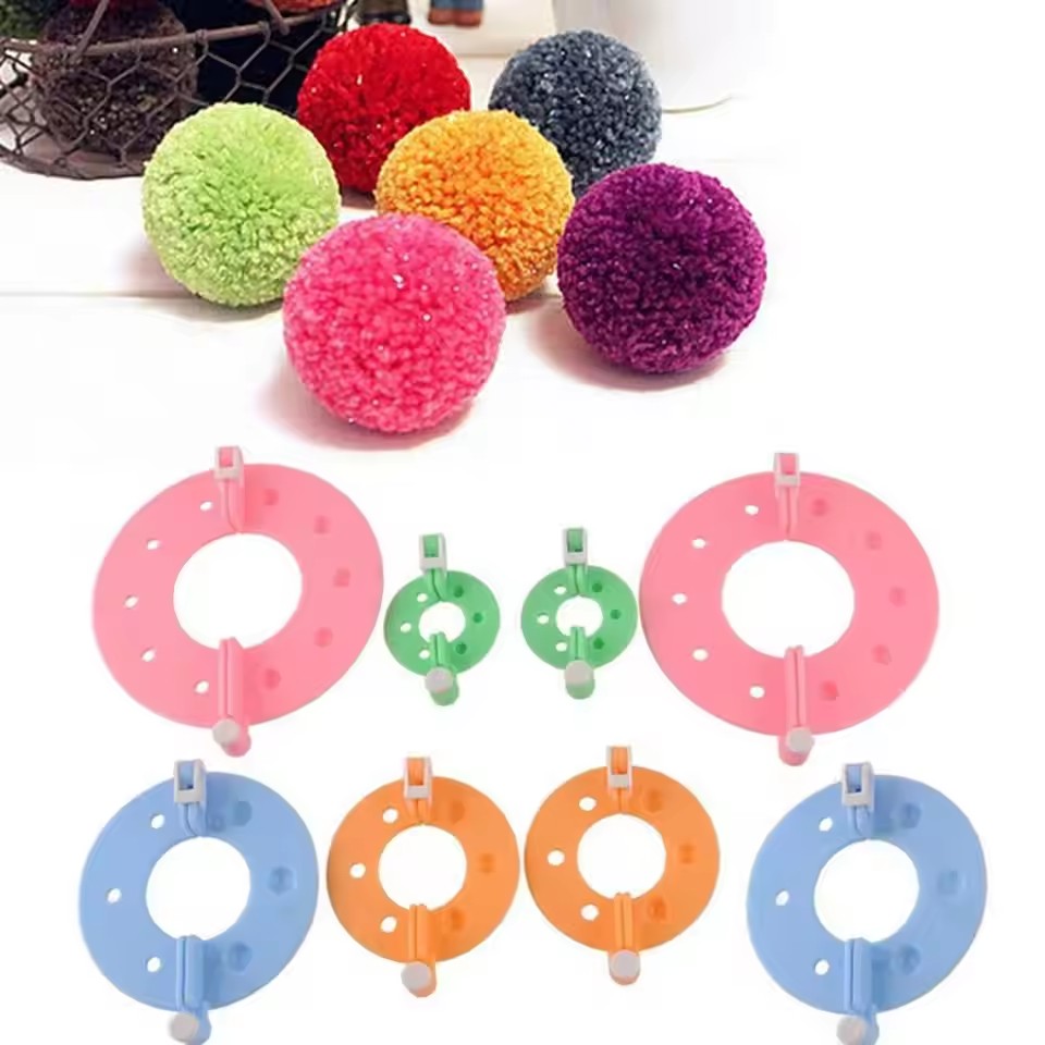 8PCS 4 Sizes Fluff Ball Weaver - Pom Pom Maker Tool incelemesi ve fiyatı