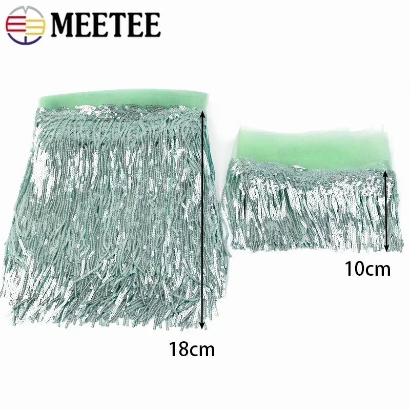 2/5/10Yards Sequin Embroidery  - Beaded Trim Fringe incelemesi ve fiyatı