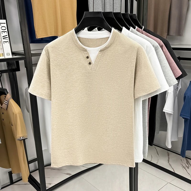 Men's Minimalist Henley Neck T - Embellish Knit incelemesi ve fiyatı