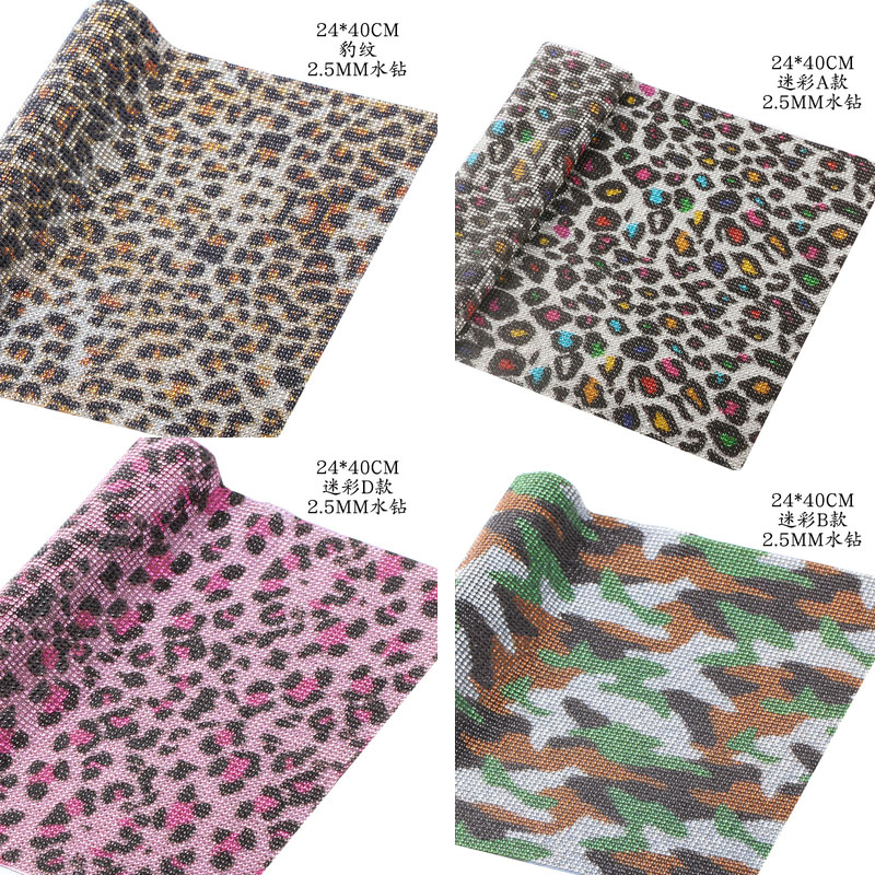 hotfix leopard bling rhineston - Hotfix Rhinestone Sheet incelemesi ve fiyatı