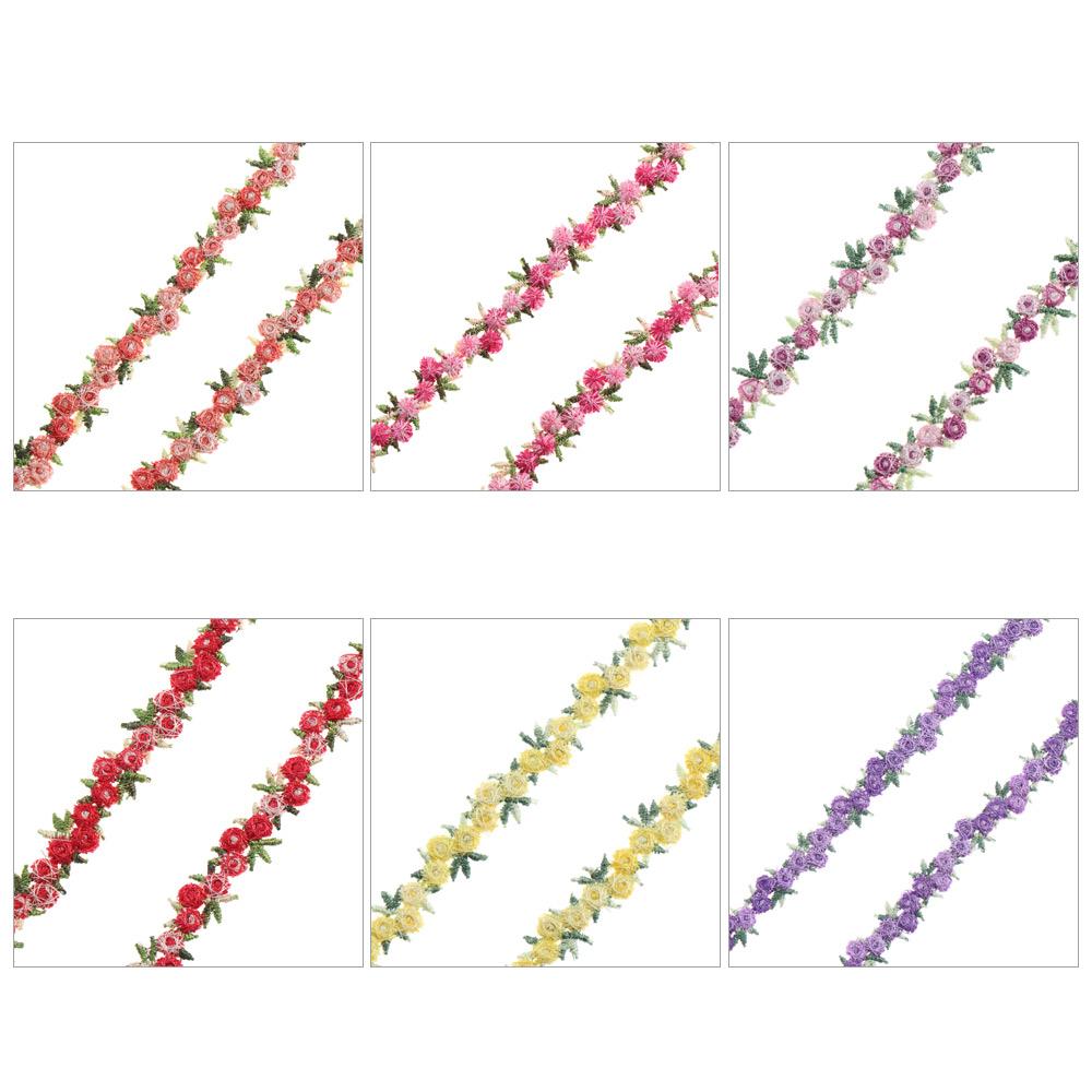 2Yard Flower Lace Trim Embroid - Lace Ribbon Trim incelemesi ve fiyatı