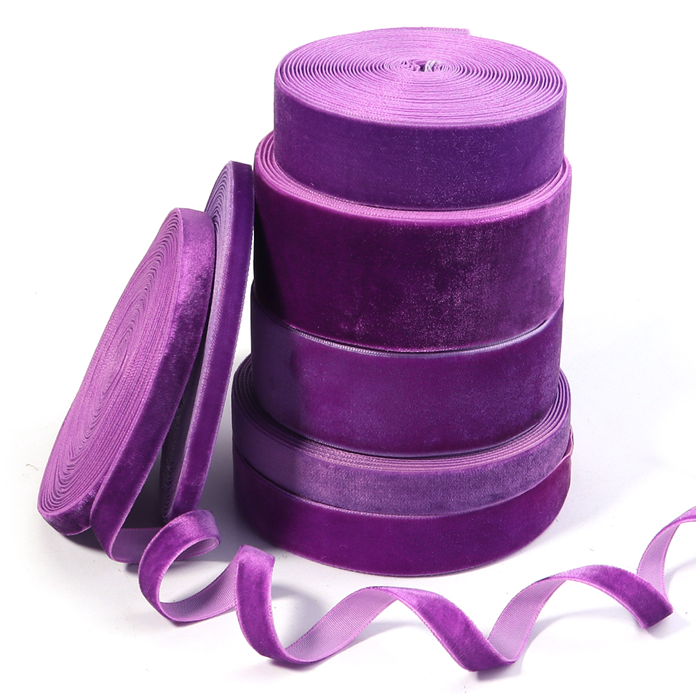 5-10yards/roll Velvet Ribbons  - Velvet Ribbon Roll incelemesi ve fiyatı