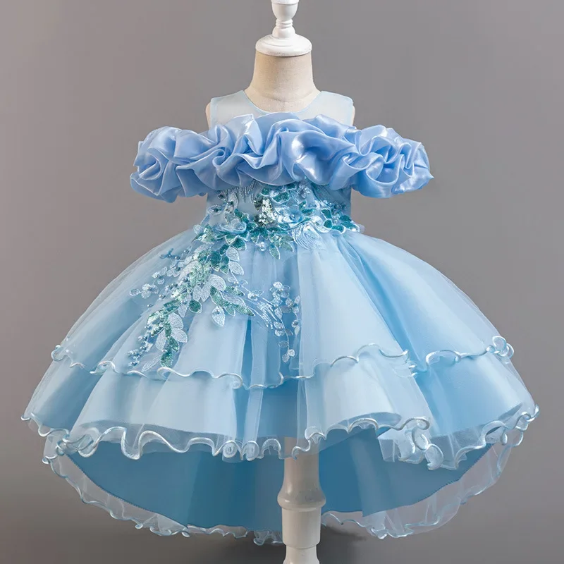 Fashion Flower Girl Dresses fo - Lace Ribbon Trim incelemesi ve fiyatı