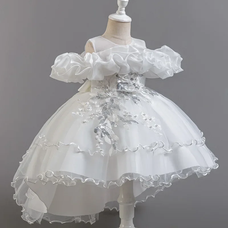 Fashion Flower Girl Dresses fo - Lace Ribbon Trim incelemesi ve fiyatı