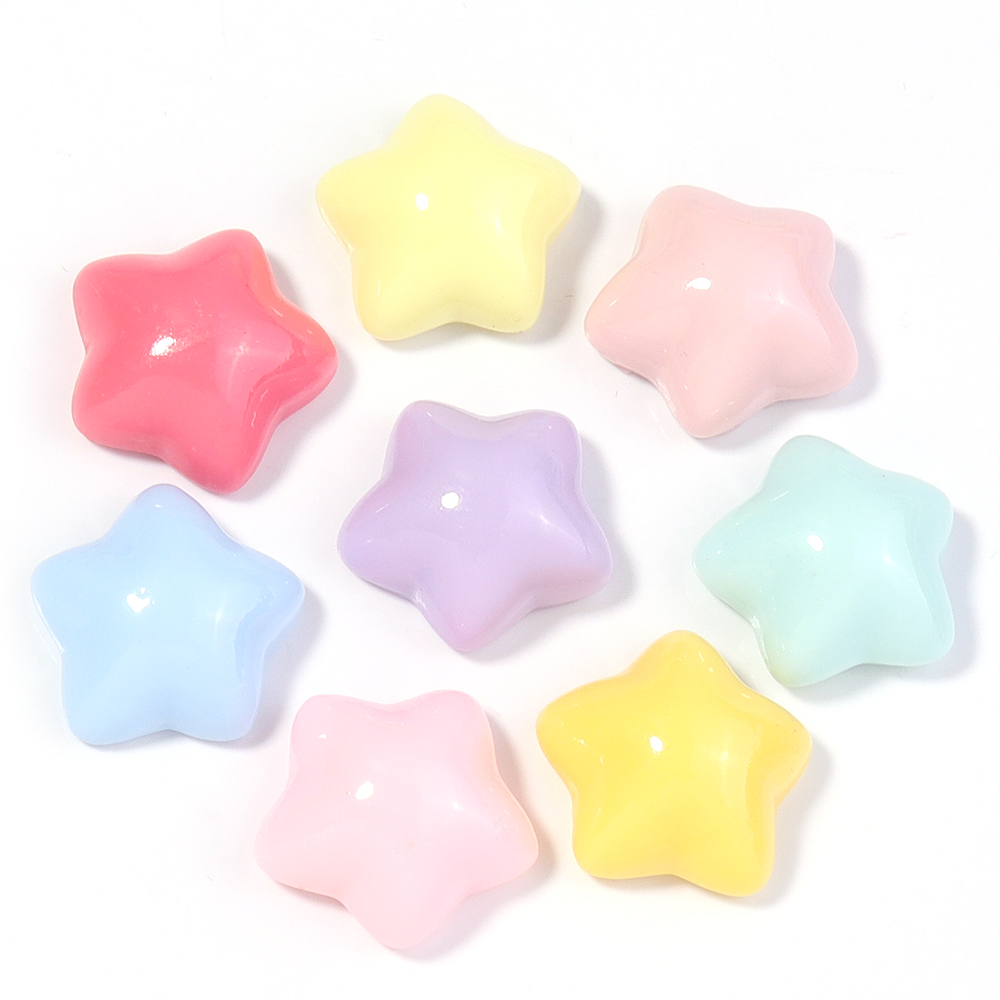 50pcs/lot 16mm Colorful Star R - Craft Embellishments incelemesi ve fiyatı