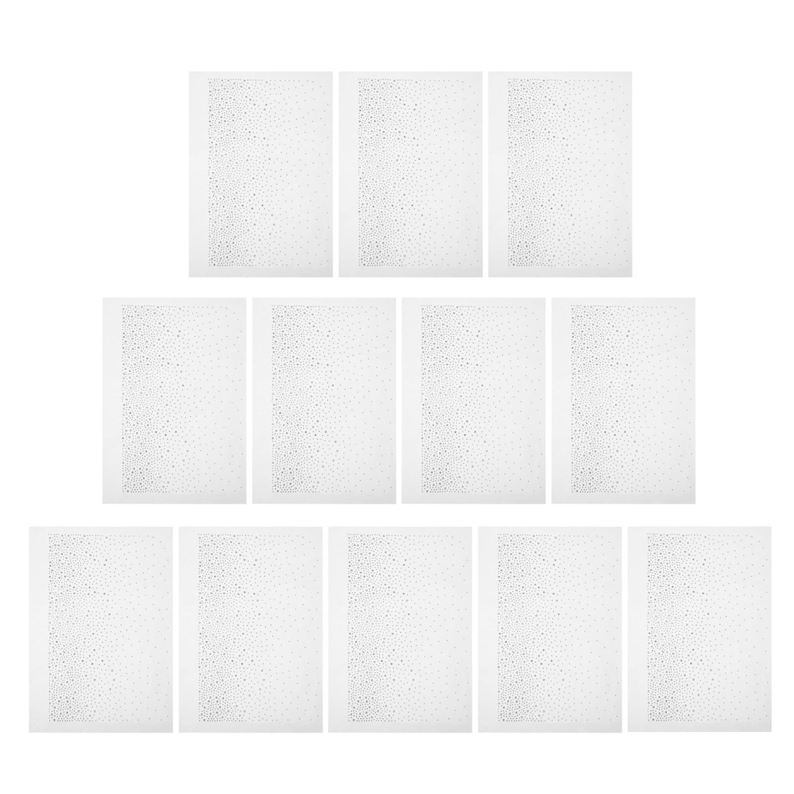 12 Sheets Rhinestone Applique  - Hotfix Rhinestone Sheet incelemesi ve fiyatı