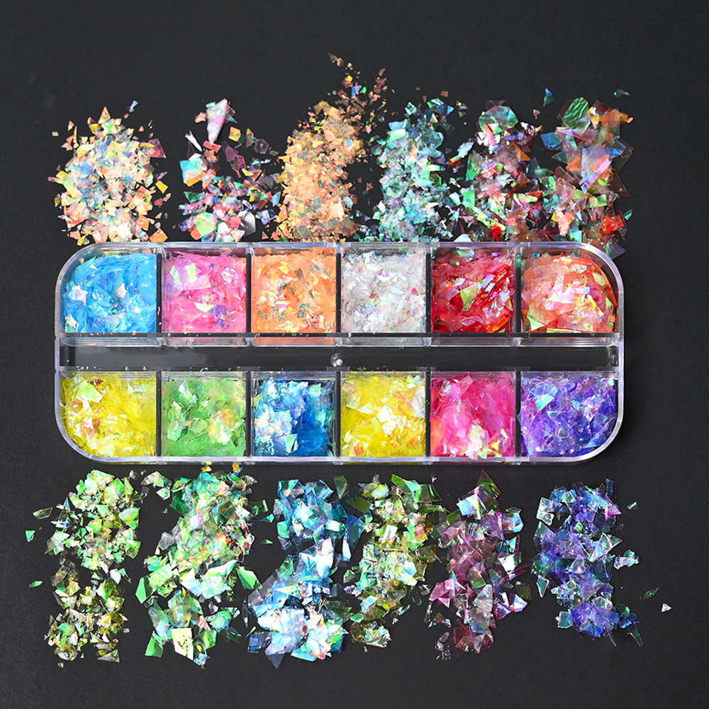 6Grids Shiny Iridescent Mermai - Glitter Vinyl Roll incelemesi ve fiyatı