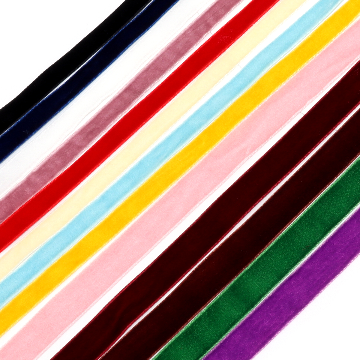 (10Yards/roll) Velvet Ribbon C - Velvet Ribbon Roll incelemesi ve fiyatı