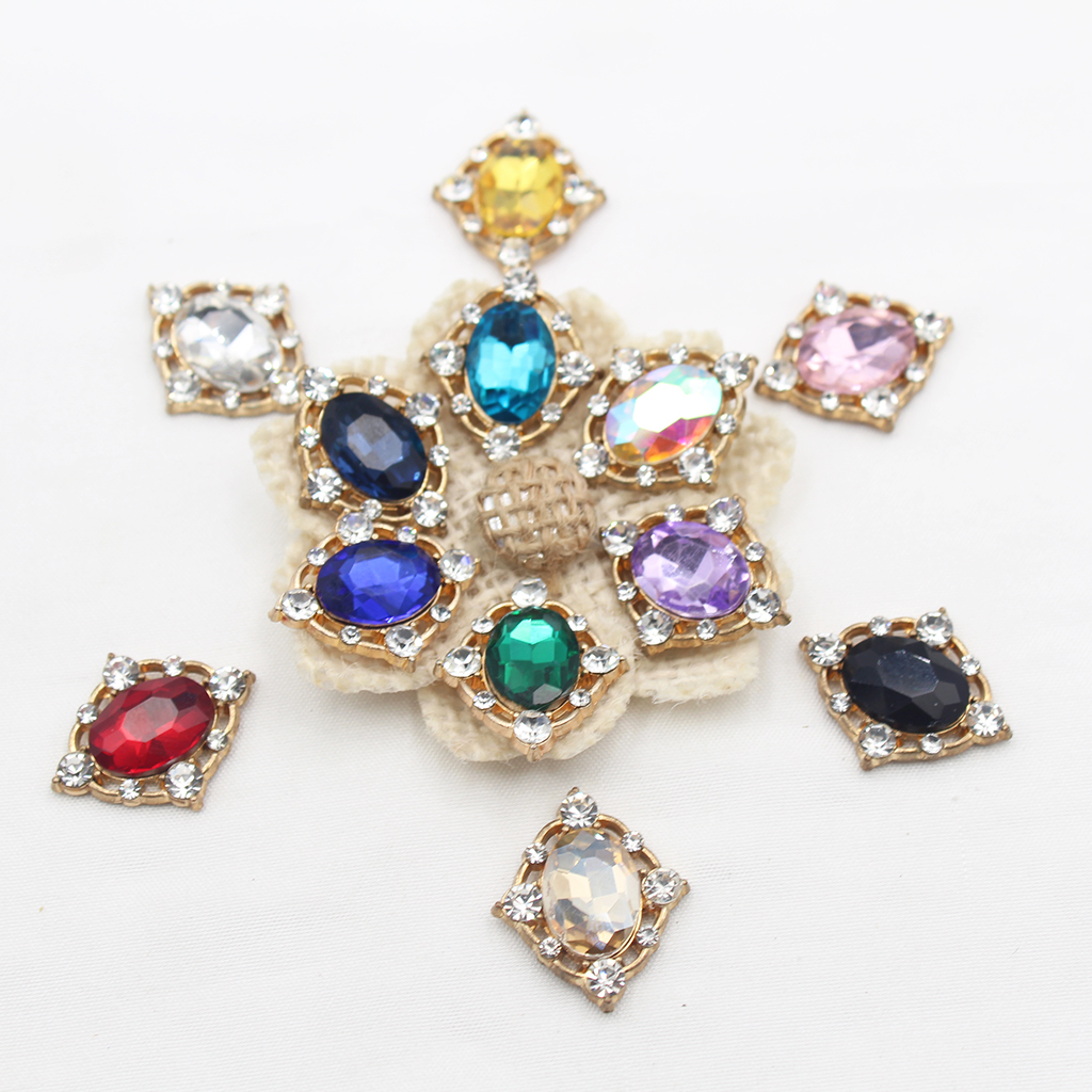 10Pcs Vintage Crystal Sew on C - Craft Embellishments incelemesi ve fiyatı