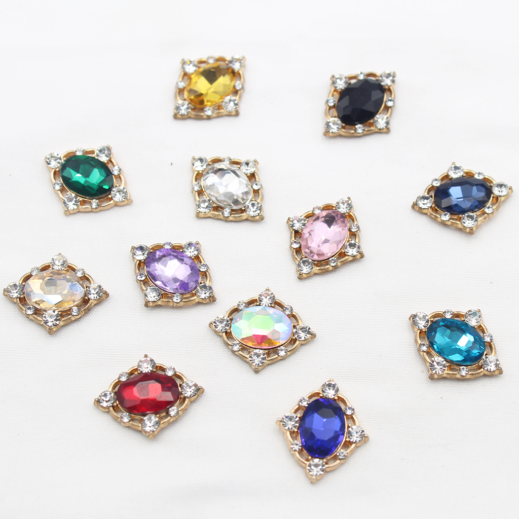 10Pcs Vintage Crystal Sew on C - Craft Embellishments incelemesi ve fiyatı