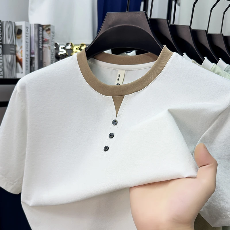 Mens Short Sleeve Henley Neck  - Embellish Knit incelemesi ve fiyatı