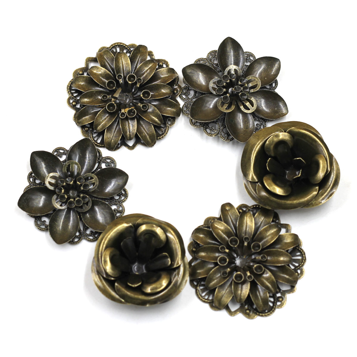 6Pcs Embellishments Combinatio - Craft Embellishments incelemesi ve fiyatı