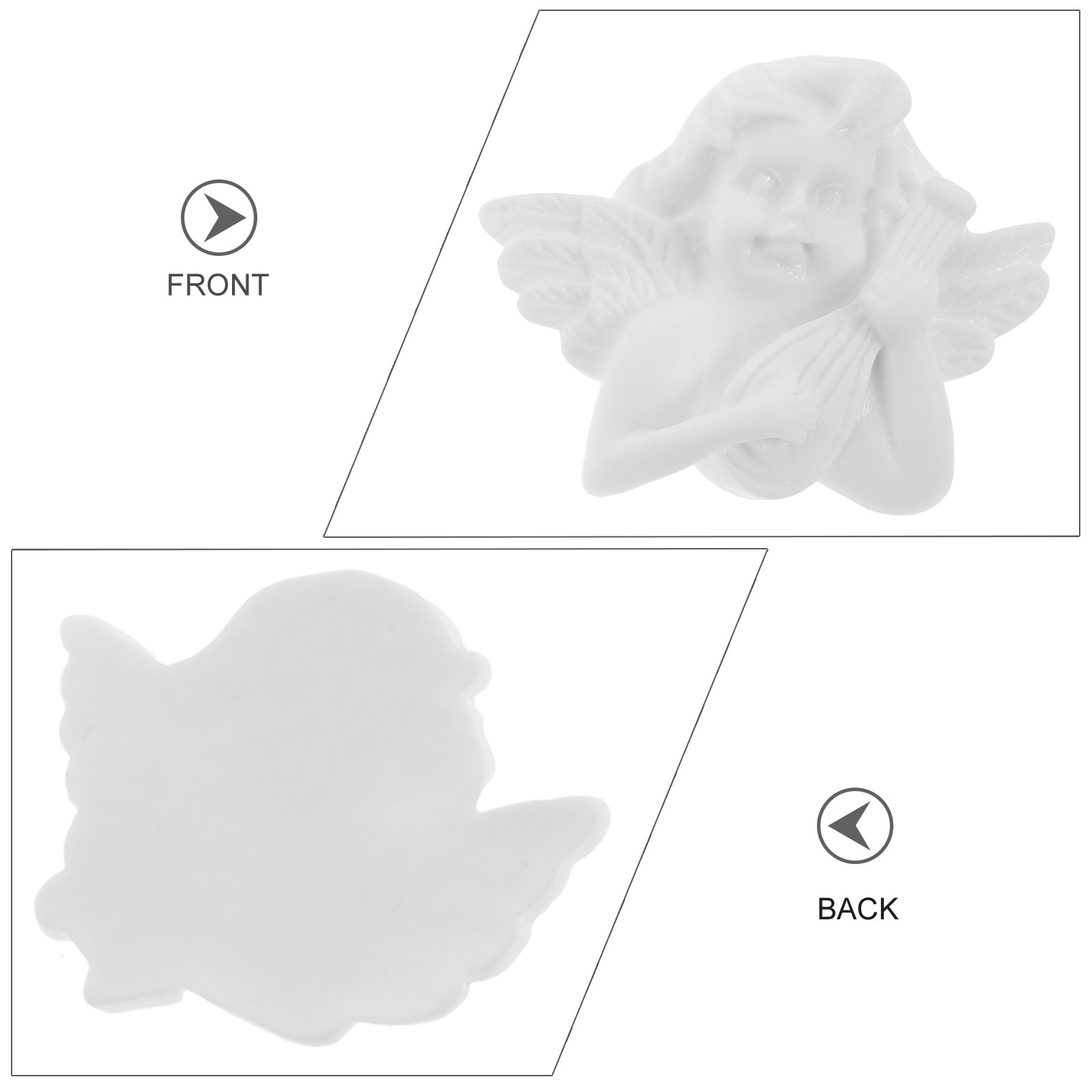 Mini Resin Angel Embellishment - Craft Embellishments incelemesi ve fiyatı
