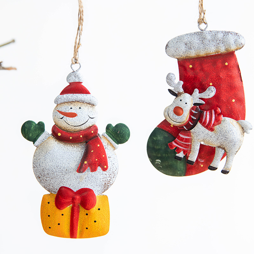 Metal Painted Home Decor Iron  - Christmas Craft Embellishment incelemesi ve fiyatı