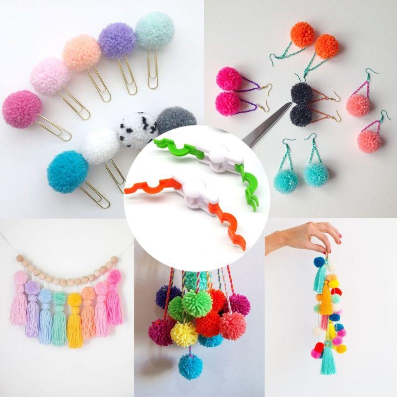 D8KF 2pcs Pom-Pom Maker for Fl - Pom Pom Maker Tool incelemesi ve fiyatı