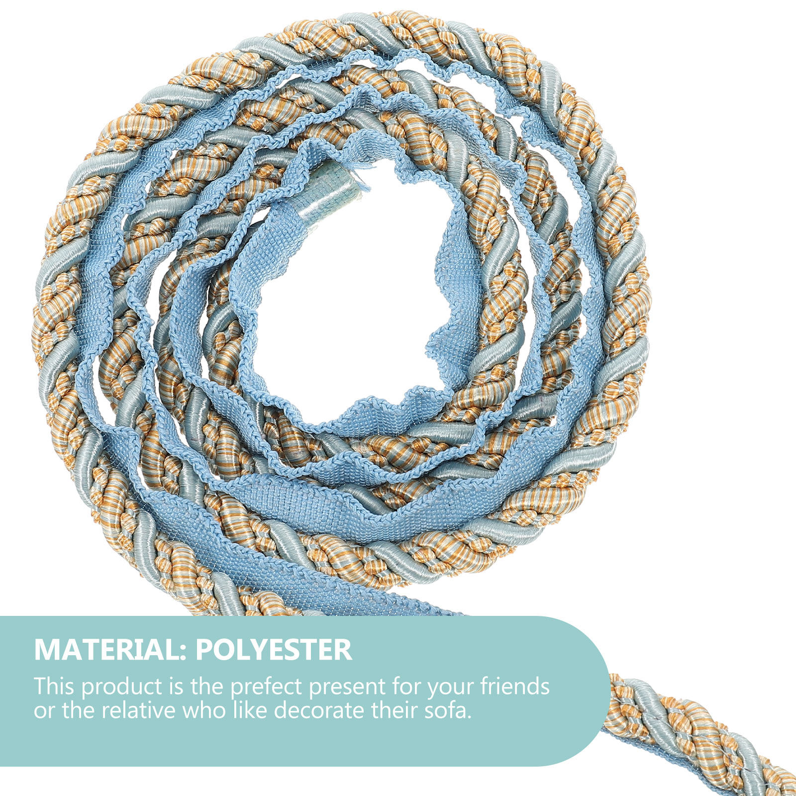 Polyester Four Braided Twisted - Cord Trim Twisted incelemesi ve fiyatı