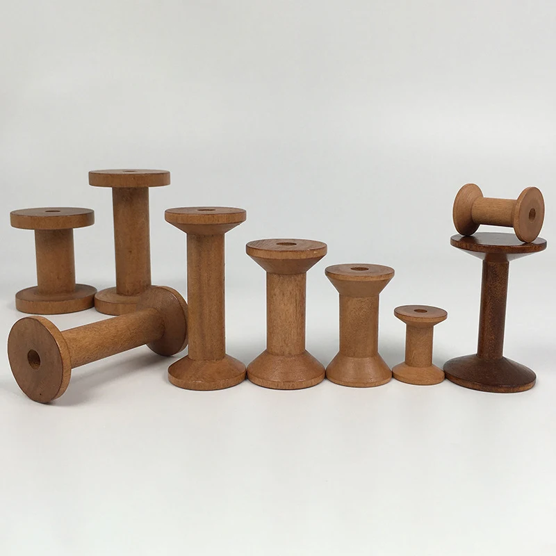 Vintage Wooden Spools DIY Reel - Organza Ribbon Spool incelemesi ve fiyatı